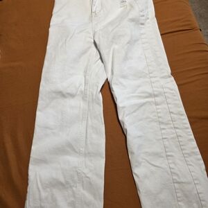 Zara White Jeans